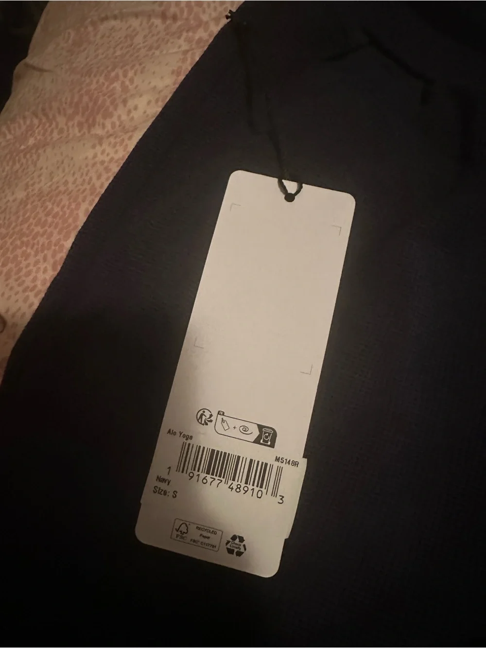 ALO Yoga Navy Track Jogger Pants
